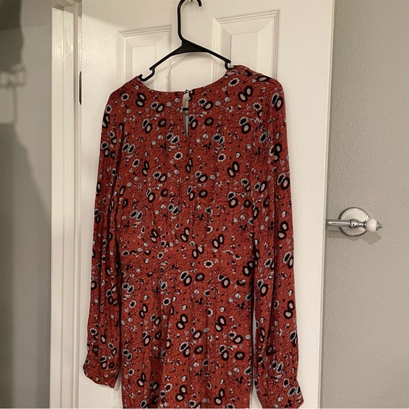 Free People Red Floral Jumpsuit - Picture 13 of 13